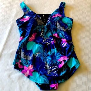 Sarong Front Swimsuit